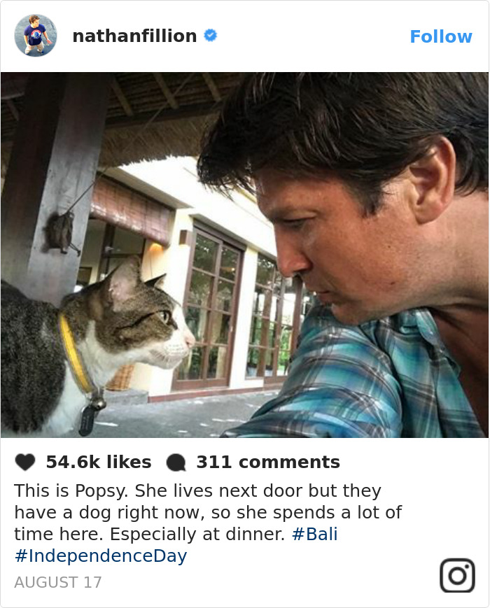 Nathan Fillion Post