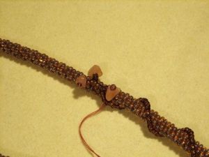 лариат из бисера мастер класс26