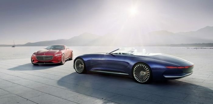 Daimler представил концептуальный кабриолет Vision Mercedes-Maybach 6 Daimler представил концептуальный кабриолет Vision Mercedes-Maybach 6
