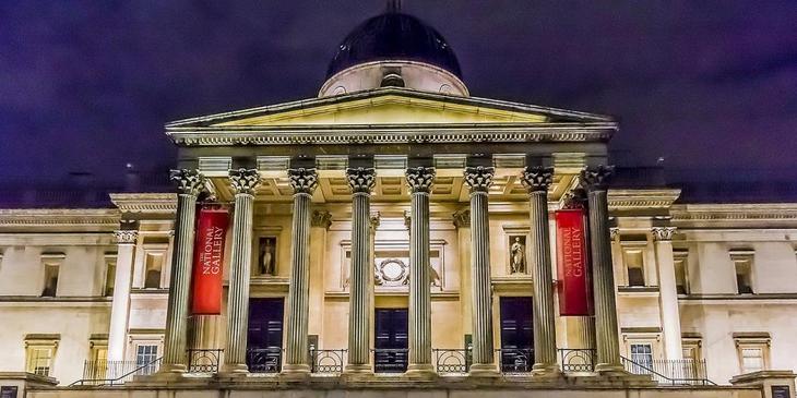 Национальная галерея. 10 Чудес Лондона. Фотографии красивых мест Лондона. Фото с сайта NewPix.ru