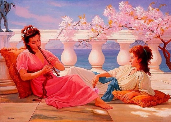 Художник Mark Arian. Современная американская мадонна