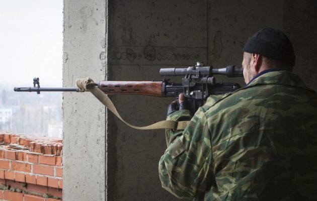 Дедовская винтовка в действии: кадры мощного удара ополченцев ДНР по ВСУ на 9 Мая