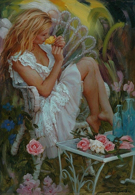 Художник Mark Arian. Современная американская мадонна
