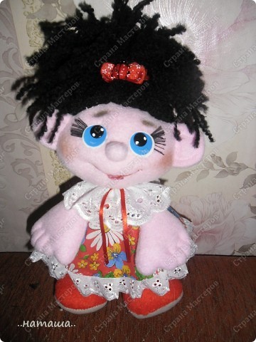  Игрушка, Куклы Шитьё: Куклята Пряжа, Пуговицы, Ткань. Фото 8
