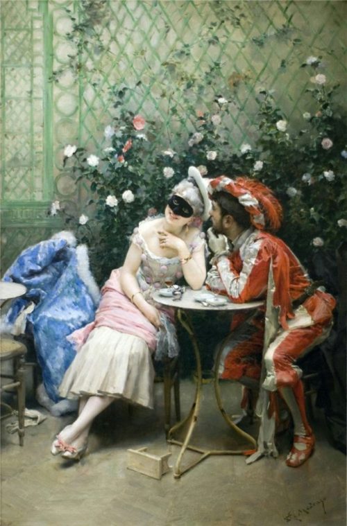 художник La Toilette Raimundo de Madrazo y Garreta картины – 05