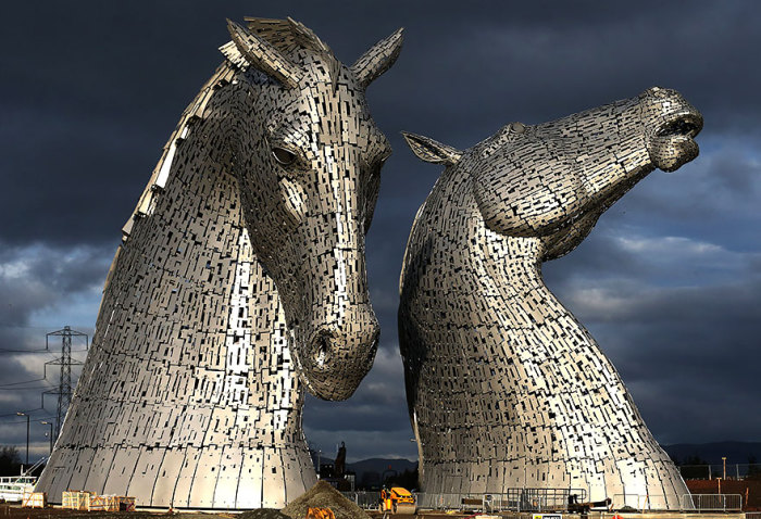 Kelpies, Великобритания.