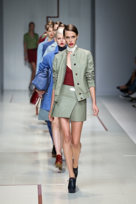 Неделя Моды в Милане. Коллекция Trussardi весна-лето 2015