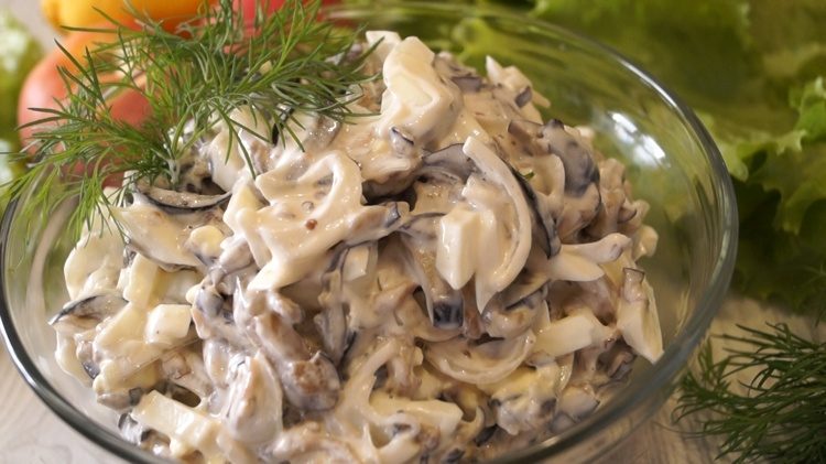 Шикарный салат из баклажанов. Удивите всех загадочным вкусом