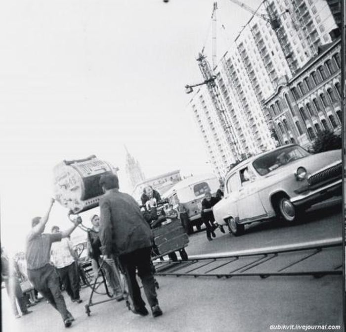 На съемочных площадках популярных советских фильмов На съемочных площадках популярных советских фильмов
