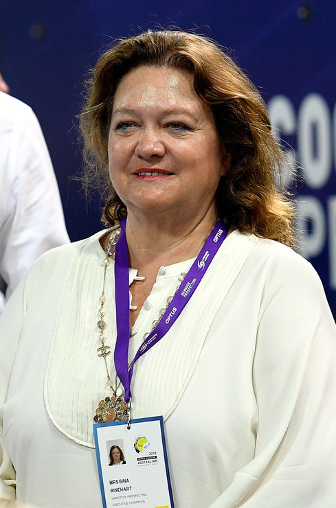 Как одеваются богатейшие женщины мира - Gina Rinehart