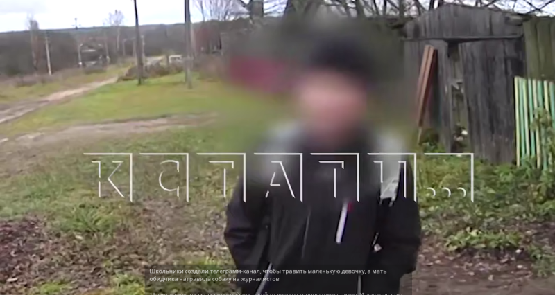 Мальчик, который решил травить Юлю в Сети. Фото: скриншот ТК "Кстати"