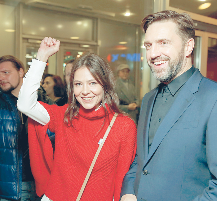 Елена Лядова и Владимир Вдовиченков Елена Лядова и Владимир Вдовиченков