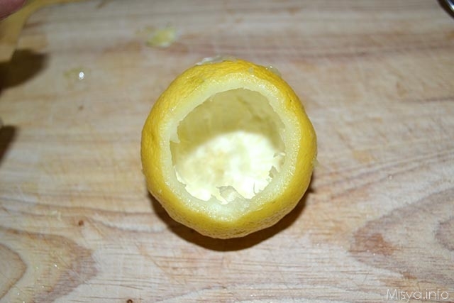 Limoni ripieni di tonno 2
