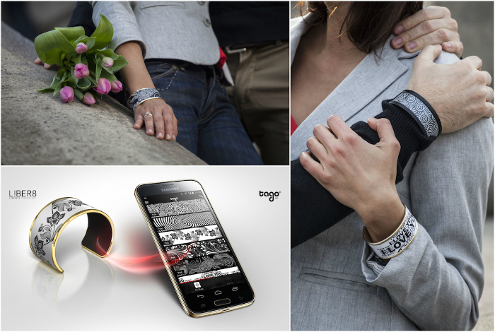 Браслет Tago Arc со сменным узором от Indiegogo. Браслет Tago Arc со сменным узором от Indiegogo.
