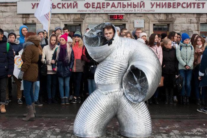 Фото, которые возможно было сделать только в России