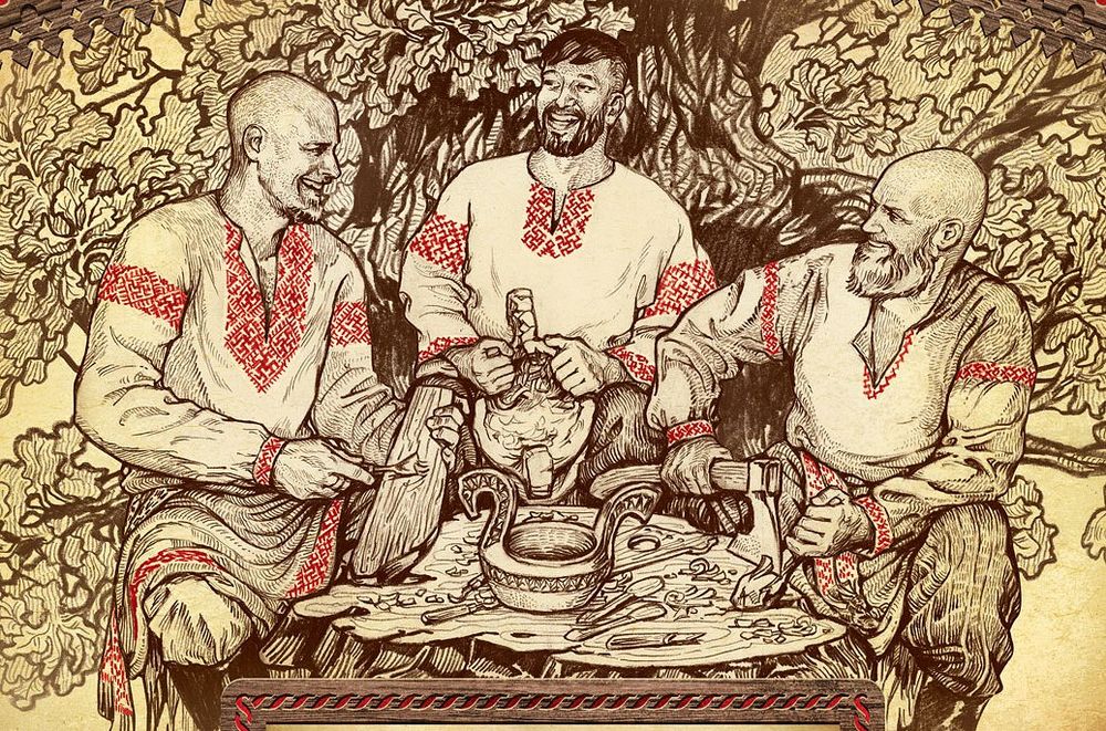 Русский Дух 21 века. Оживающая сказка художника Максима Кулешова, фото № 22 Художник-славянист. Оживающая сказка Максима Кулешова