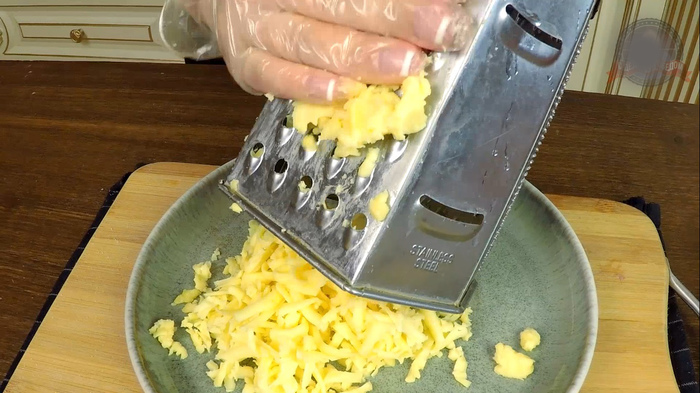 Гнезда с фаршем на сковородке Рецепт, С дедом за обедом, Еда, Кулинария, Вкусно, Просто, Видео, Длиннопост