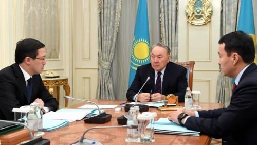 Акишев доложил Назарбаеву о текущей деятельности Национального Банка