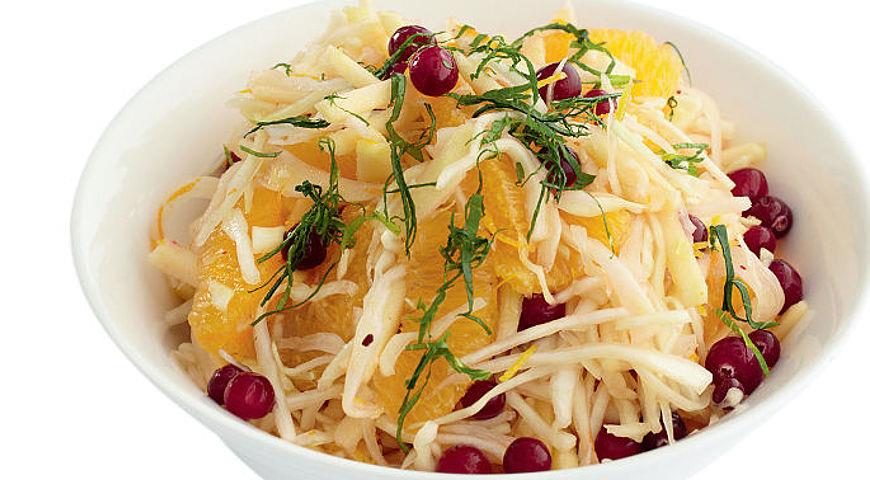 Салат из капусты с клюквой Салат из капусты с клюквой