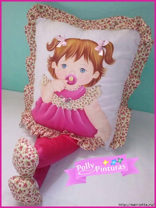Детские подушки-куклы с росписью акриловыми красками (20) (527x700, 256Kb)