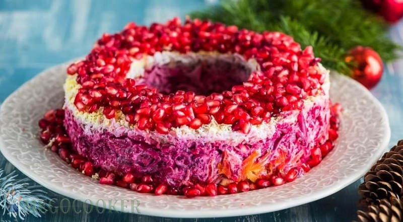 Гранатовый браслет с курицей Гранатовый браслет с курицей