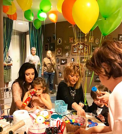 Алла Пугачева с детьми и другие звезды на дне рождения дочери Кристины Орбакайте
