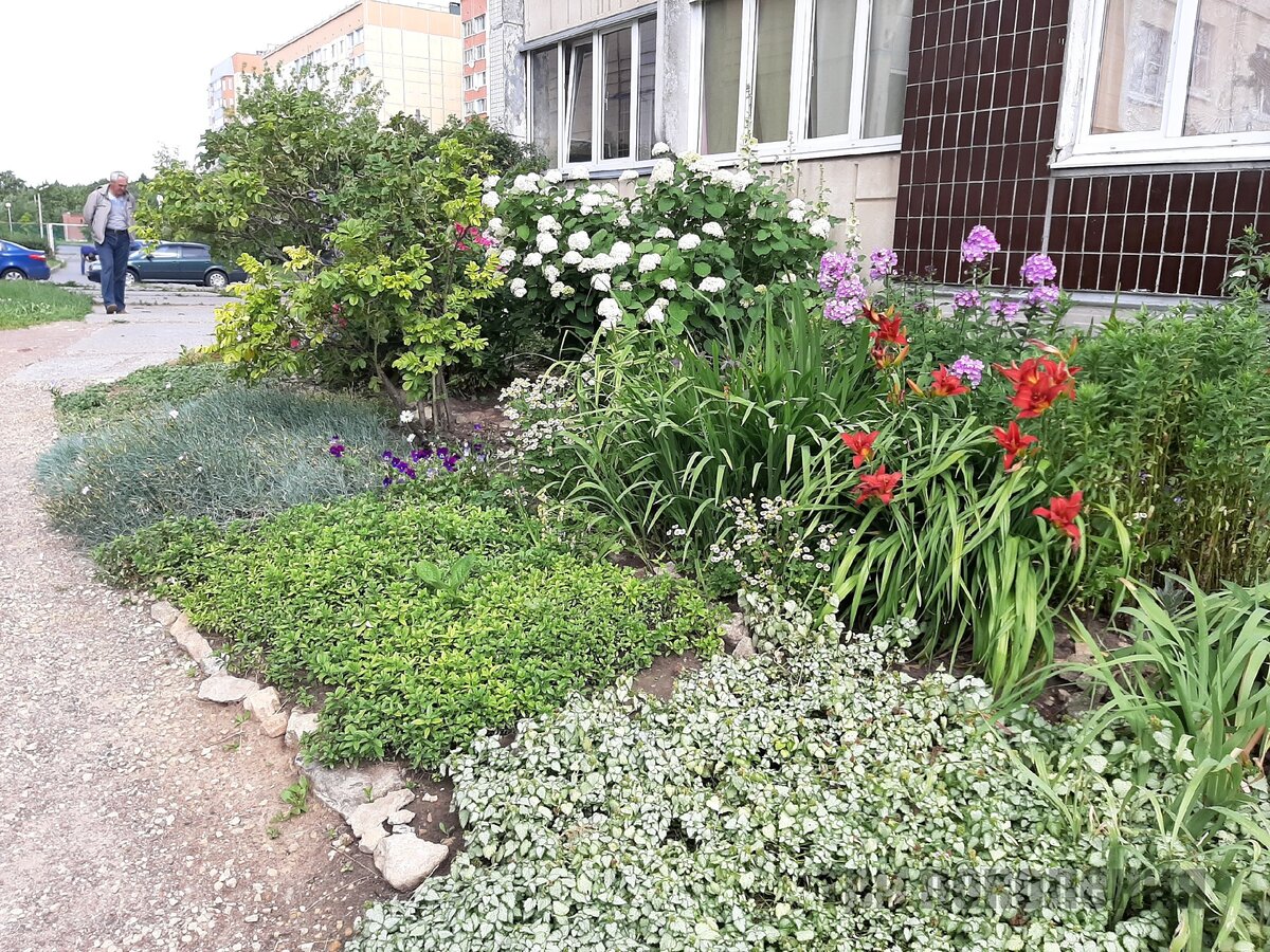 Как можно из обычного городского двора сделать настоящую красоту своими руками