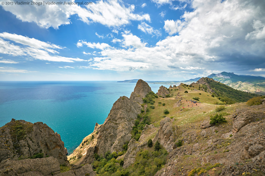 Крымские красоты заповедника Карадаг Крымские красоты заповедника Карадаг