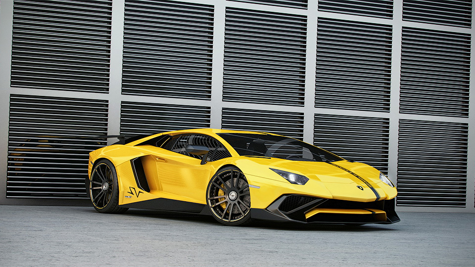 Немецкие тюнеры прокачали самый крутой Lamborghini Aventador