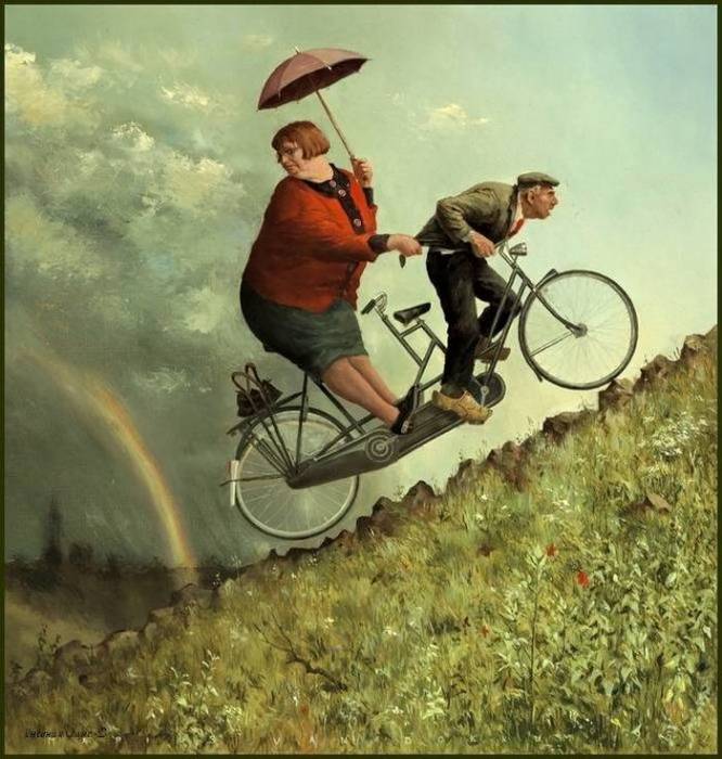 В гору. Автор: Marius van Dokkum. В гору. Автор: Marius van Dokkum.