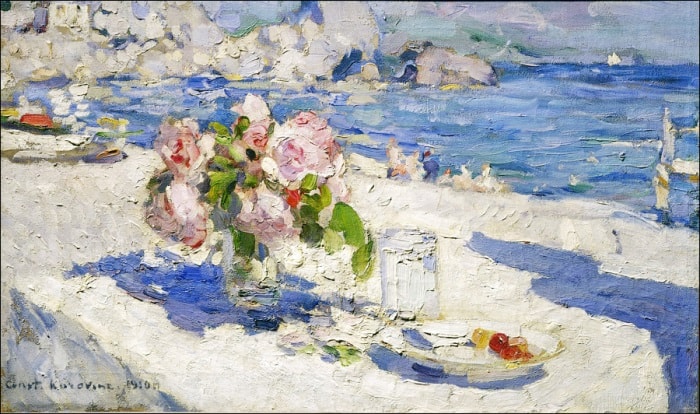 К. Коровин. На берегу моря, 1910 | Фото: liveinternet.ru К. Коровин. На берегу моря, 1910 | Фото: liveinternet.ru