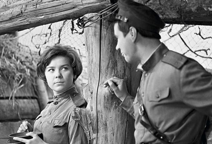 Лариса Голубкина на съемках фильма *Освобождение*, 1968 | Фото: sovsekretno.ru Ларисе Голубкиной – 80 лет: Чего зрители не знают о знаменитой актрисе