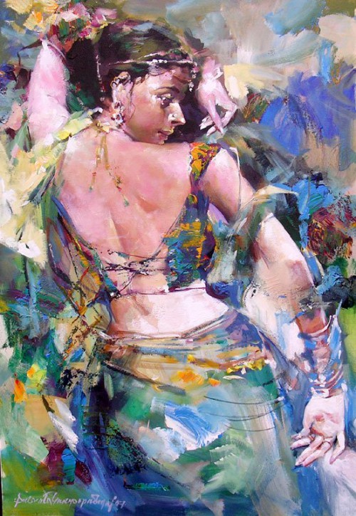 женские образы танец Subrata Gangopadhyay - 11