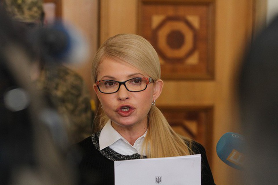 Тимошенко заявила о введении внешнего управления на Украине