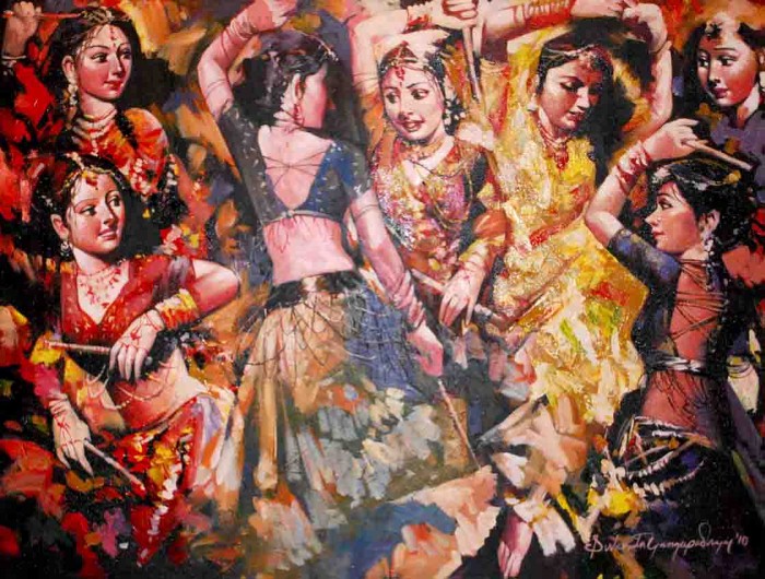 женские образы танец Subrata Gangopadhyay - 05