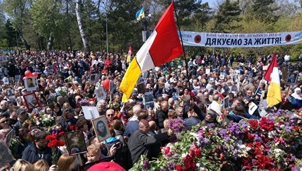 В День Победы одесситы демонстрировали массовую нелояльность киевскому режиму