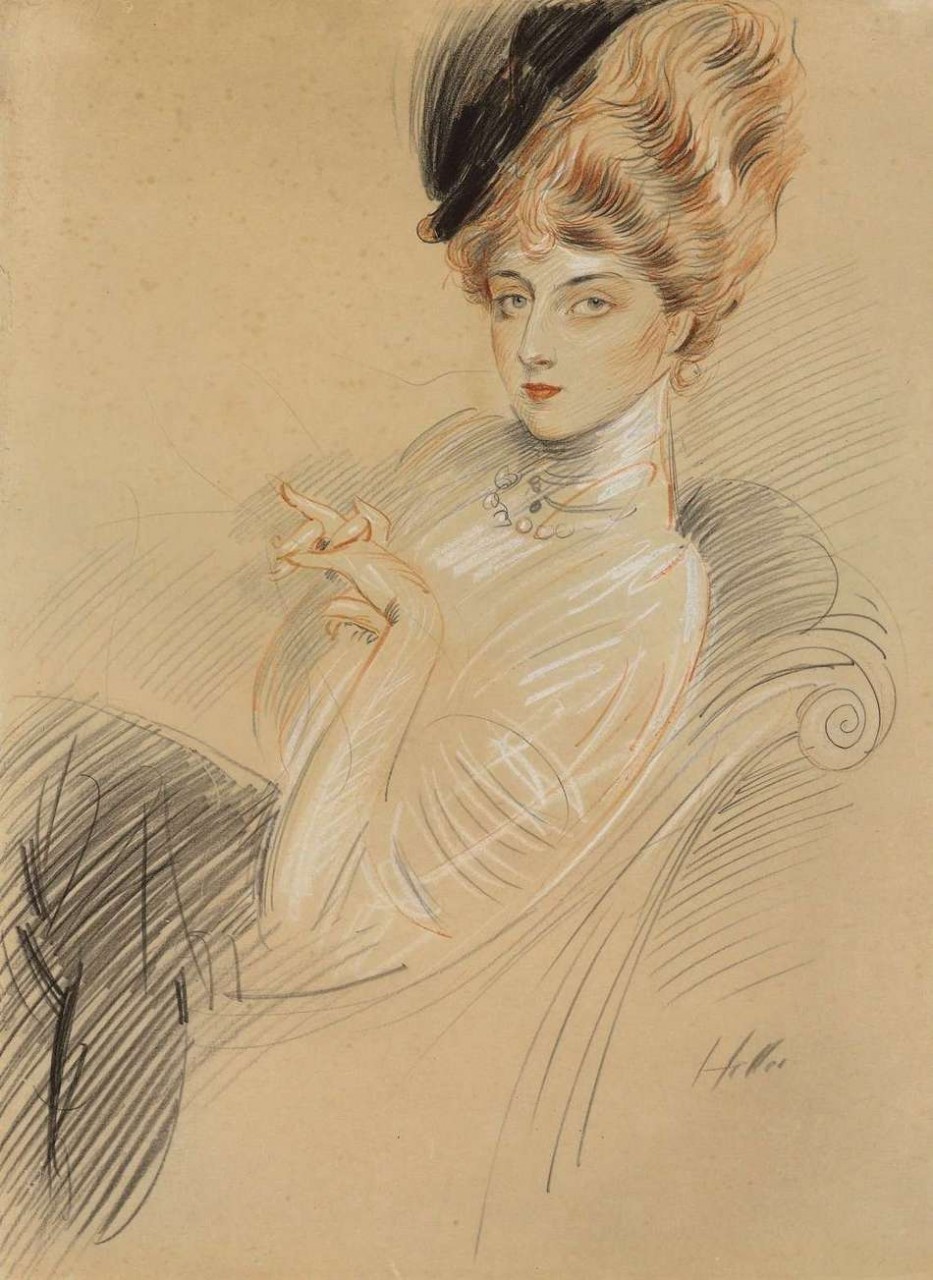 Шляпки. Художник Поль Сезар Эллё 1859 — 1927 Шляпки. Художник Поль Сезар Эллё 1859 — 1927