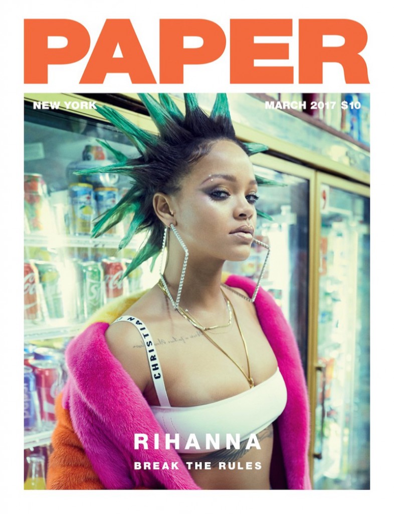 Рианна для Paper Magazine