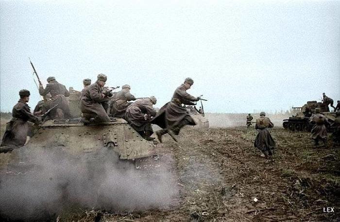 Ожившие фото войны Ожившие фото войны СССР, война, история