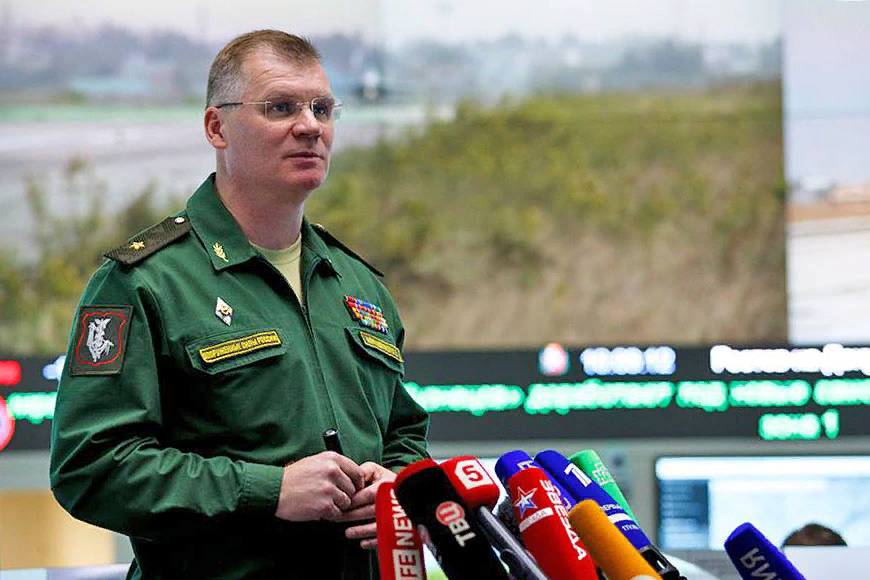 Генерал Игорь Конашенков, официальный представитель Министерства обороны Российской Федерации. Источник изображения: https://vk.com/denis_siniy