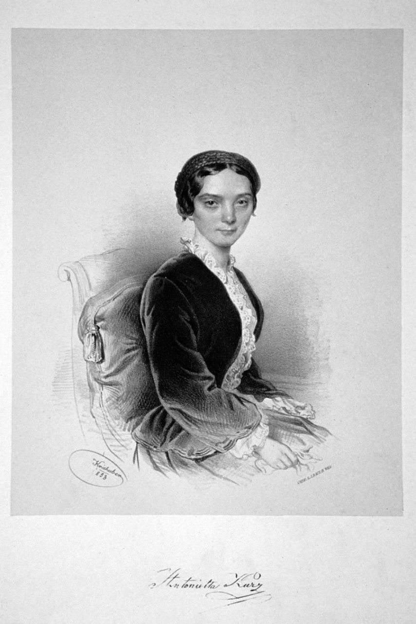 Йозеф Крихубер ( osef Kriehuber) 1880-1876. Австрия