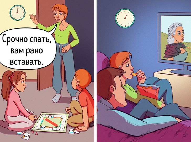 15 двойных стандартов в отношениях родителей и детей, которые встречаются даже в идеальных семьях