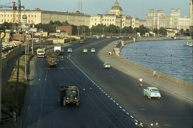 Москва 1956 года в фотографиях Жака Дюпакье Москва 1956 года в фотографиях Жака Дюпакье