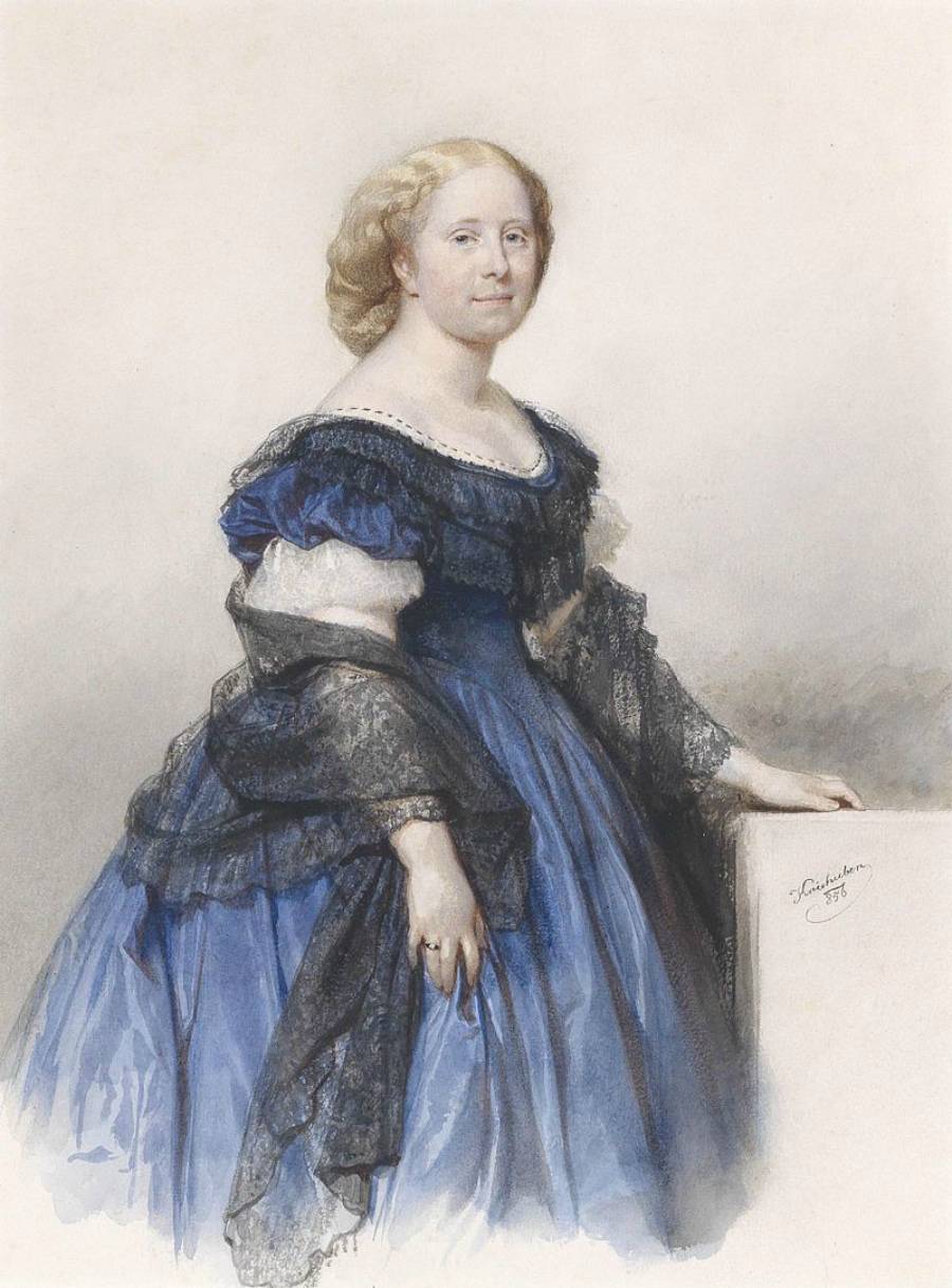 Йозеф Крихубер ( osef Kriehuber) 1880-1876. Австрия Йозеф Крихубер ( osef Kriehuber) 1880-1876. Австрия