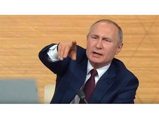 Путин третий раз пошел ва-банк