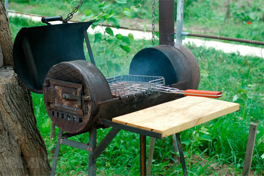 Самодельные мангалы.фото