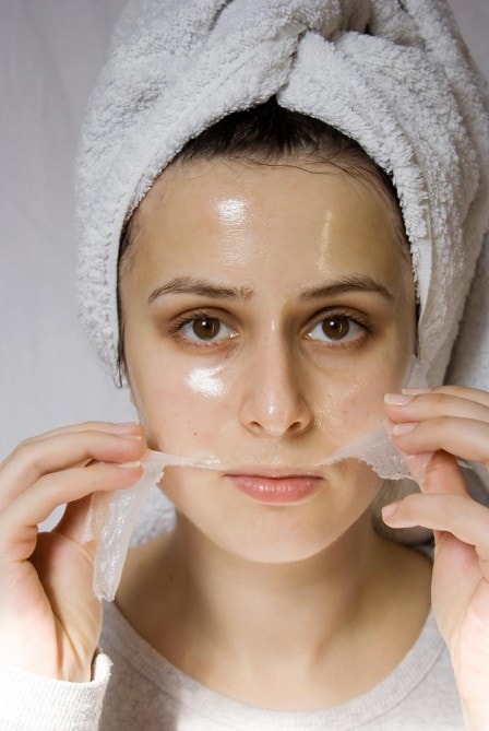 Facial homemade mask minimize pore