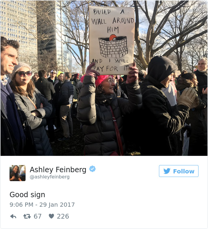 20+ Of The Best Signs From Muslim Ban Protests