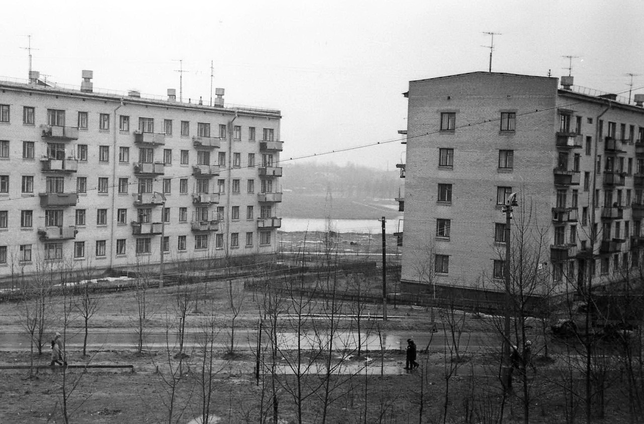 Боровское шоссе в 1990