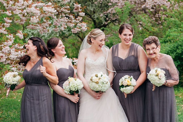 Definitely Not Your Standard Aww: Bride Invites 89 Year Old Grandma To Be A Bridesmaid At Her Wedding